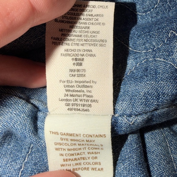 Free People Reversible Quilted Jacket – Boho Floral Print Zip Front - Size S - Picture 9 of 11